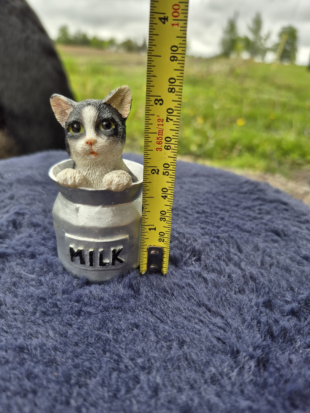 Vintage Regency Fine Arts Kitten Popping Out Of Milk Barrel 3" - Picture 11 of 12